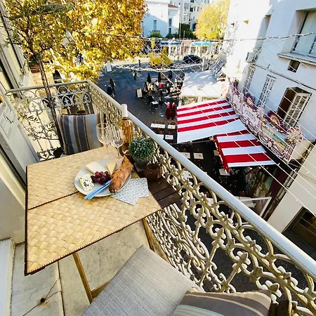 Balcony In Heart Of Old Antibes, Ac, View * アンティーブ