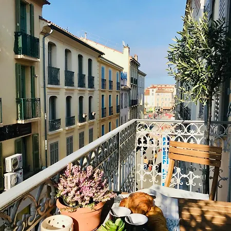 Balcony In Heart Of Old Antibes, Ac, View Antibes