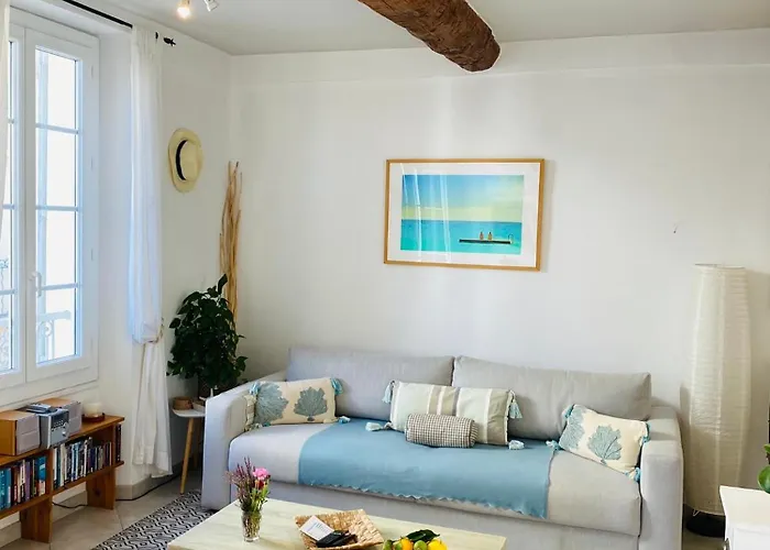 Balcony In Heart Of Old Antibes, Ac, View Apartamento Antibes